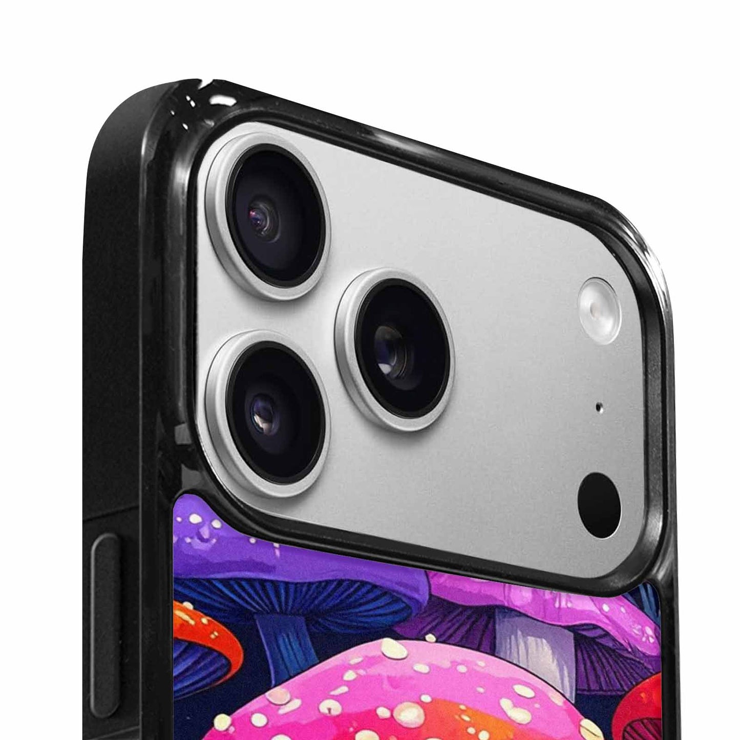 iPhone 17 Pro Max Case — Vivid Winter Mushroom Cartoon Cute, Custom Print Case Cover