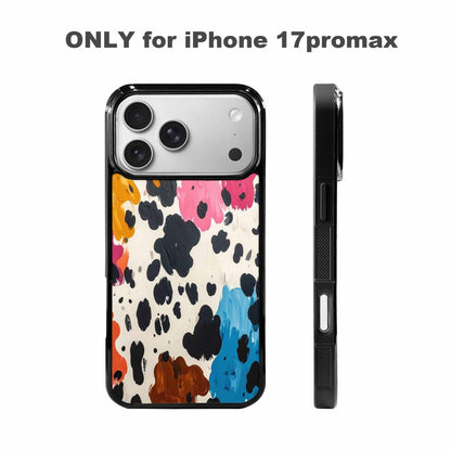 iPhone 17 Pro Max Case — Small Cow Animal Print Animal Print, Custom Print Case Cover