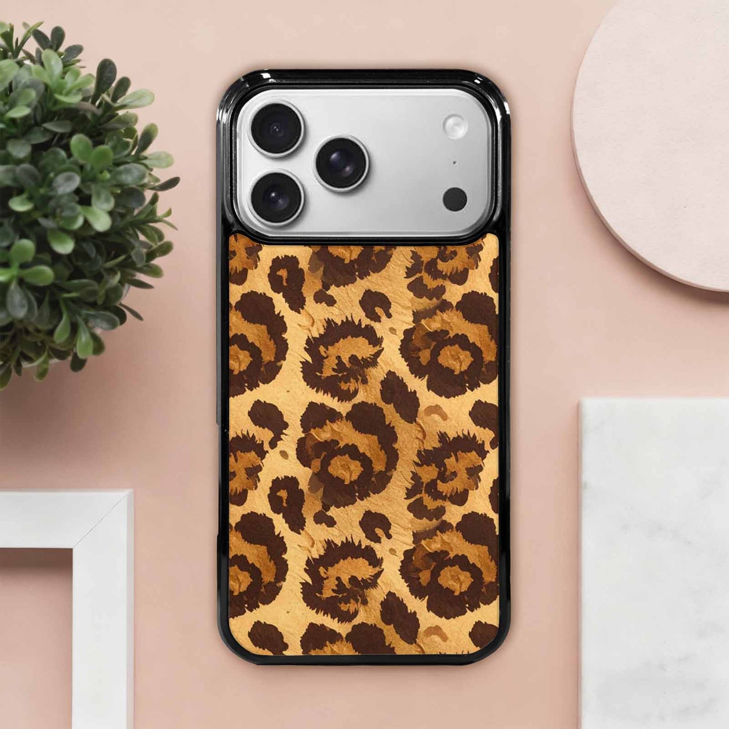 iPhone 17 Pro Max Case — Classic Leopard Print, Warm Animal Print, Custom Made Phone Cover