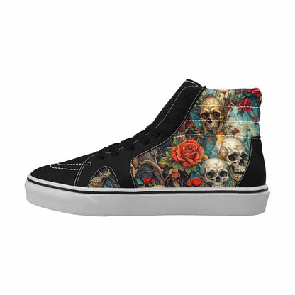 MEN'S More Overlapping Ontop Each High Top Canvas Cottagecore Custom Sneakers