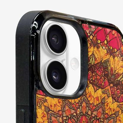 iPhone 16 Plus Case — Mandala Lions Custom, Custom Printed Phone Case