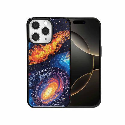 iPhone 15 Pro Max Case — Galaxy Snake Print Custom, Custom Designed Case Cover