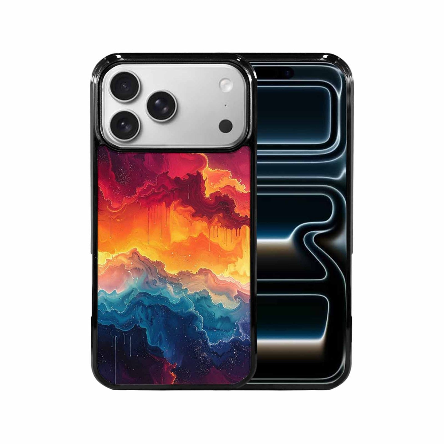 iPhone 17 Pro Max Case — Seamless Tileable Pattern Of Galaxy Space, Customized Protective Case