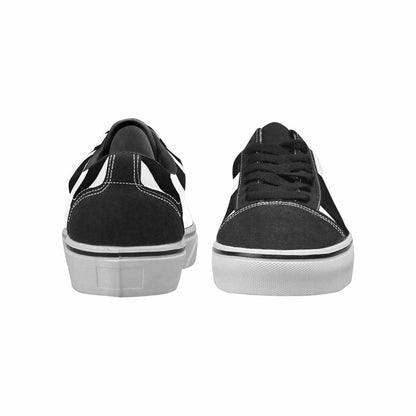 MEN'S Classic Zebra Print Canvas Lace-Up Aesthetic Sneakers