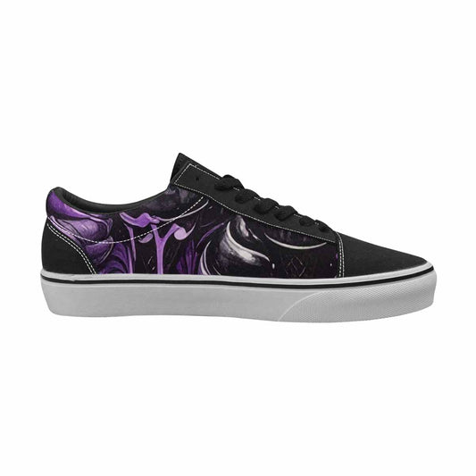 WOMEN'S Ice Cream Motif Lace-Up Canvas Dreamcore Custom Shoes