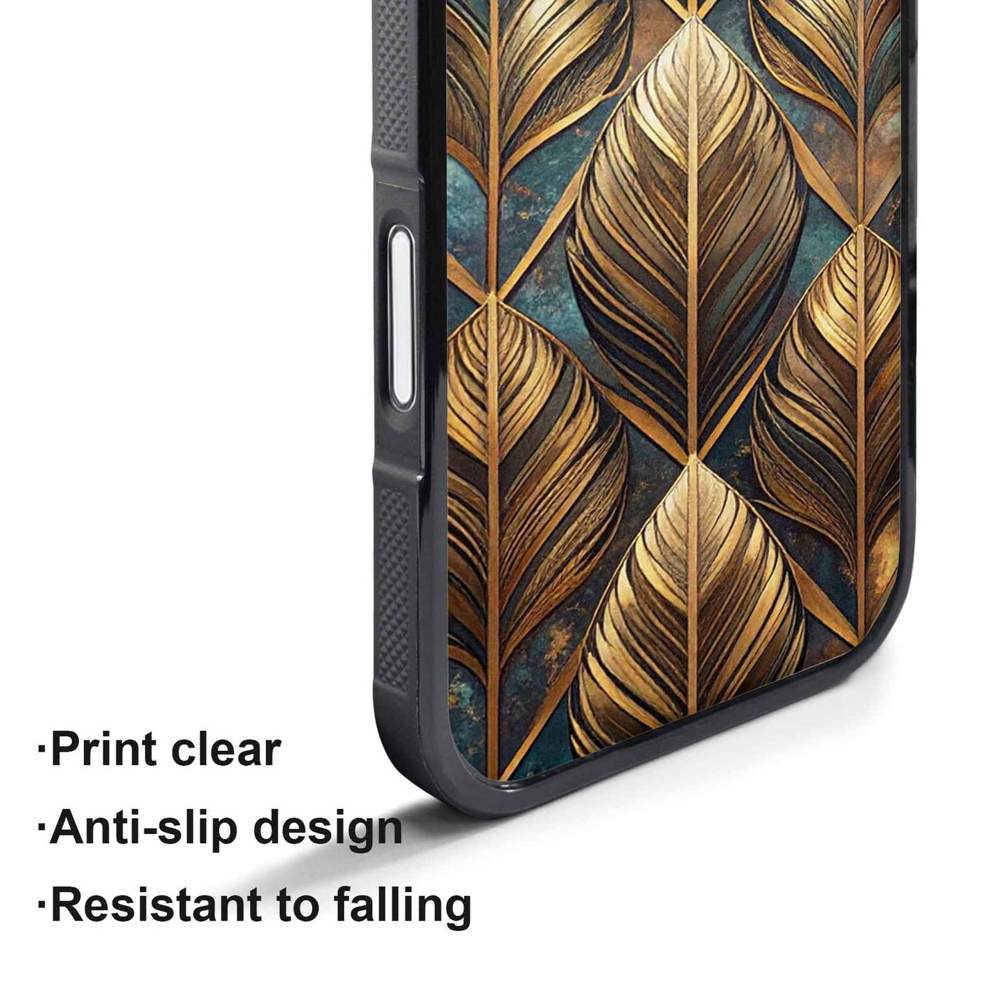iPhone 17 Air Case — Iridescent Animal Print Feather Animal Print, Custom Art Phone Cover
