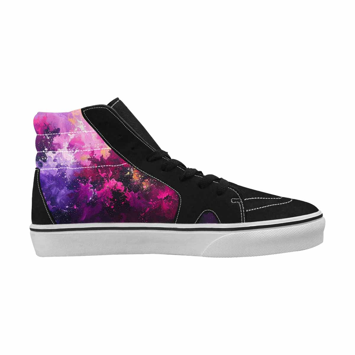 MEN'S Galaxy Nebula Galaxy Nebula High Top Canvas Surreal Shoes