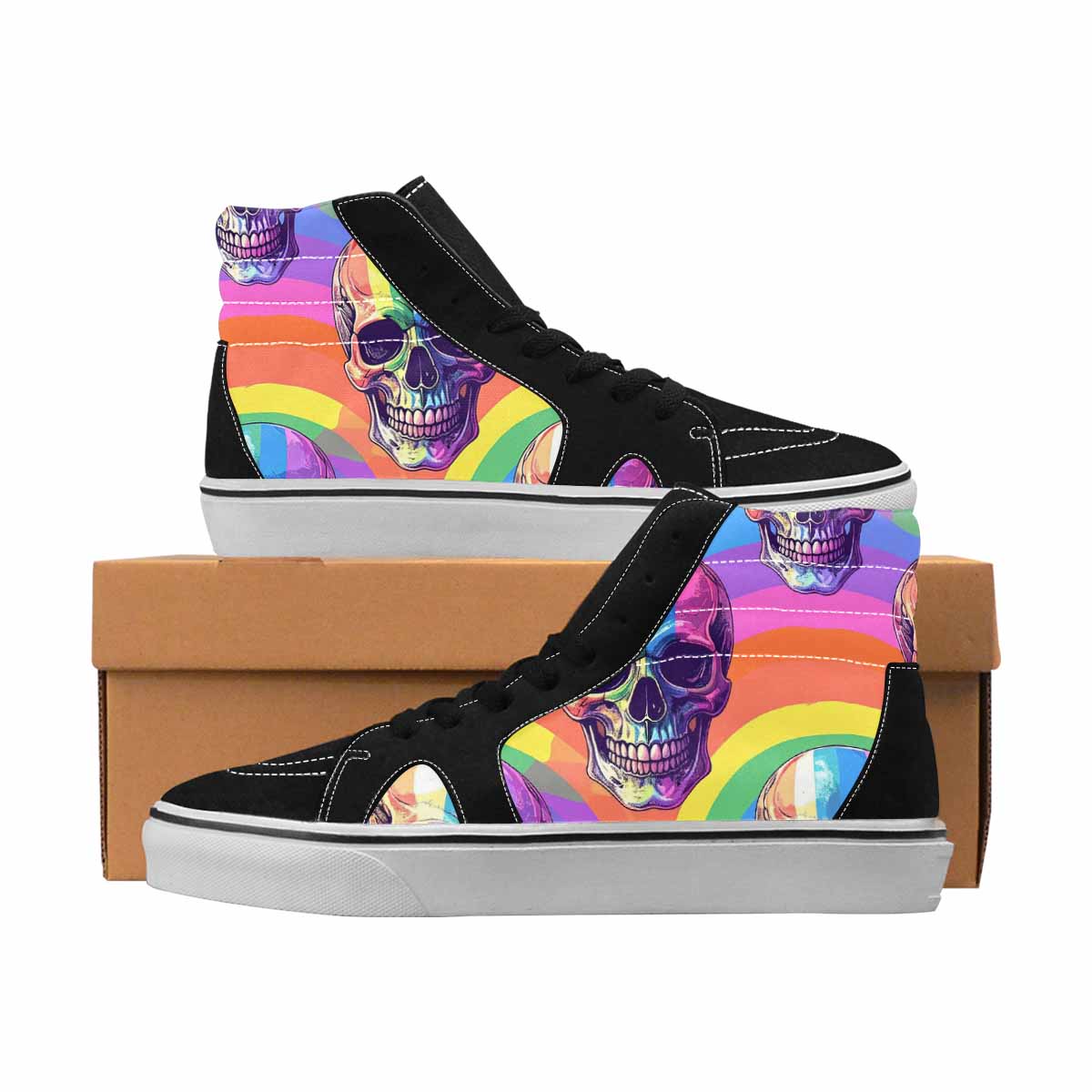 MEN'S Vibrant Skull Pattern Colors 2 Ferion