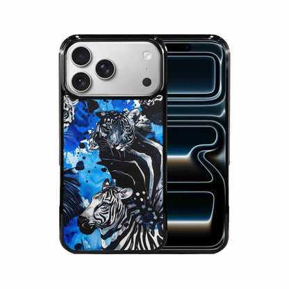 iPhone 17 Pro Max Case — Animal Print Black &amp; Animal Print, Custom Art Phone Cover