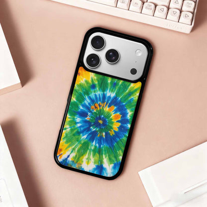 iPhone 17 Pro Case — Tie Dye Color Twist Custom Tie, Customized Protective Case