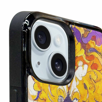 iPhone 15 Case — Nonbinary Flag Color Theme Small Rainbow, Unique Phone Case Design