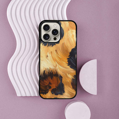iPhone 16 Pro Max Case — Leopard Soft Airbrush Gradient, Custom Designed Case Cover