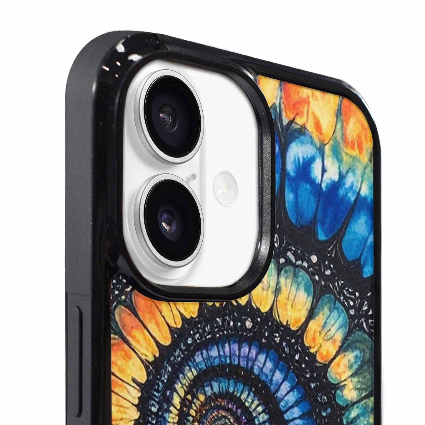 iPhone 17 Case — Tie Dye Swirls (black Tie Dye, Unique Phone Case Design