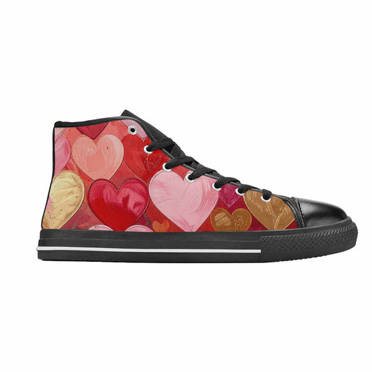 WOMEN'S No Words Or High Top Canvas Cottagecore Custom Sneakers