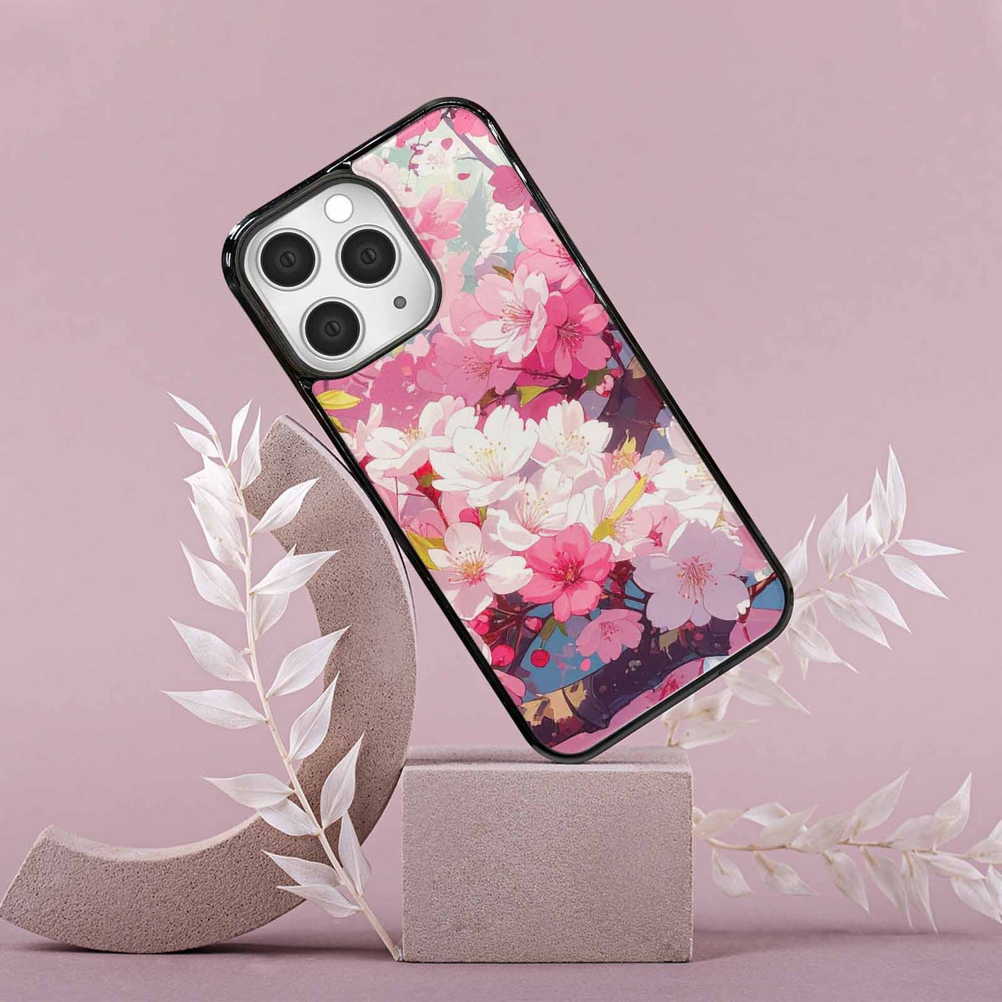 iPhone 15 Pro Max Case — Cherry Blossom Branch Cherry Blossom Branches, Custom Art Phone Cover