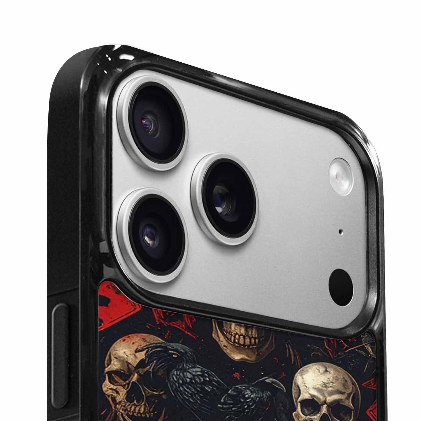 iPhone 17 Pro Case — Skull Dark Art Gothic Print Gothic, Custom Print Case Cover