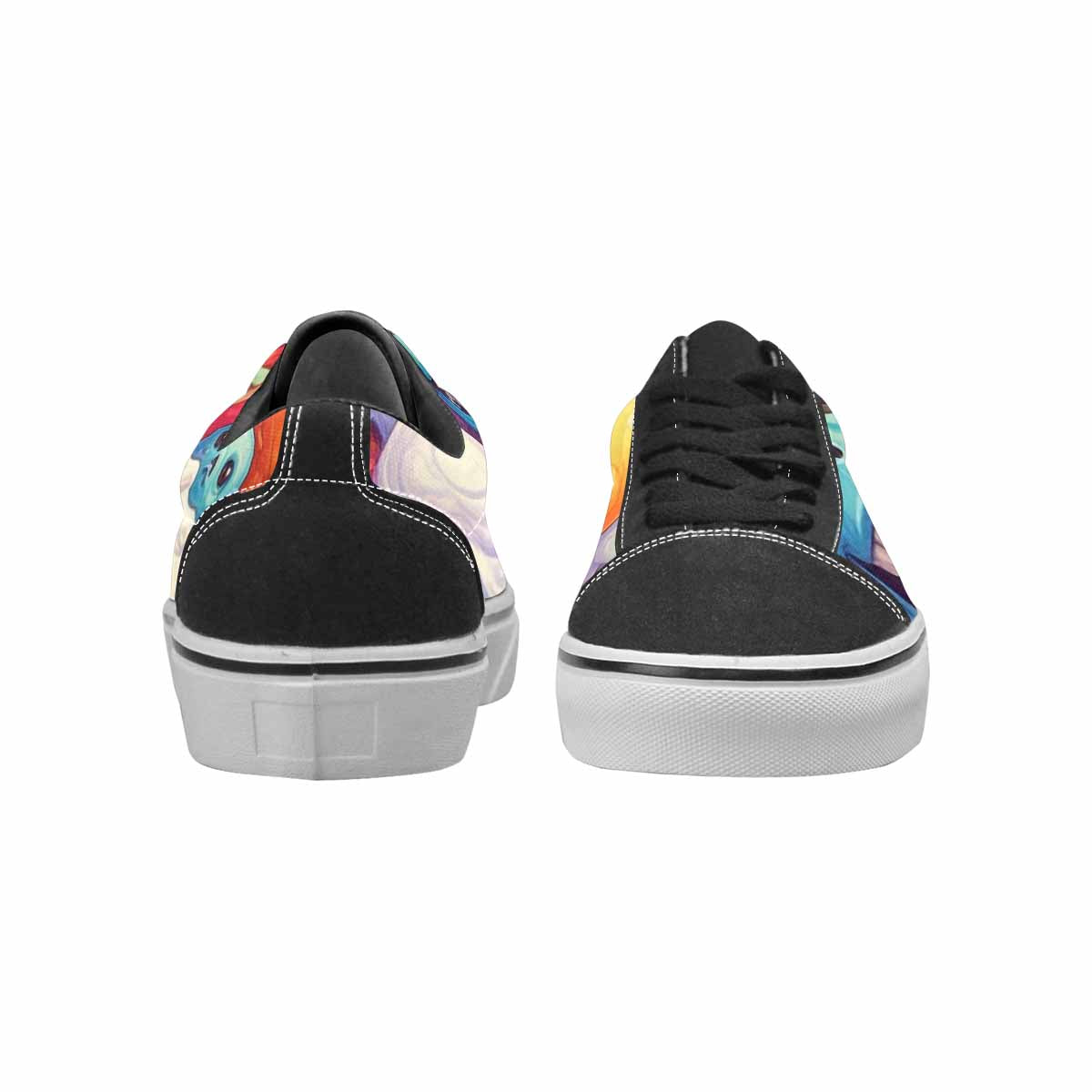 WOMEN'S Ice Cream Monsters  Lace-Up Canvas Dreamlike Shoes