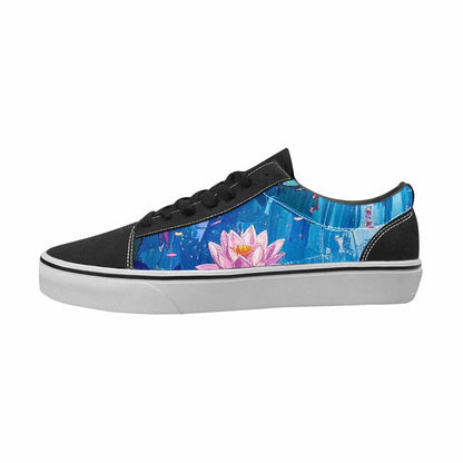 MEN'S Monet Full Color Canvas Artist-designed Surreal Custom Canvas Shoes