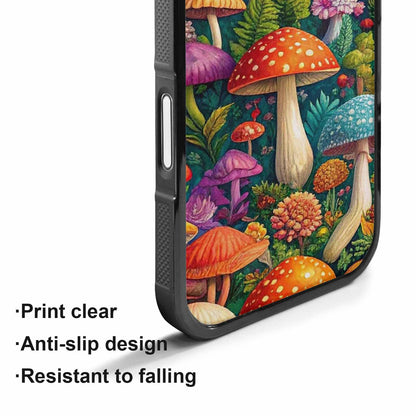 iPhone 17 Case — Mushrooms Botanicalmushrooms P Xsd Floral, Unique Phone Case Design