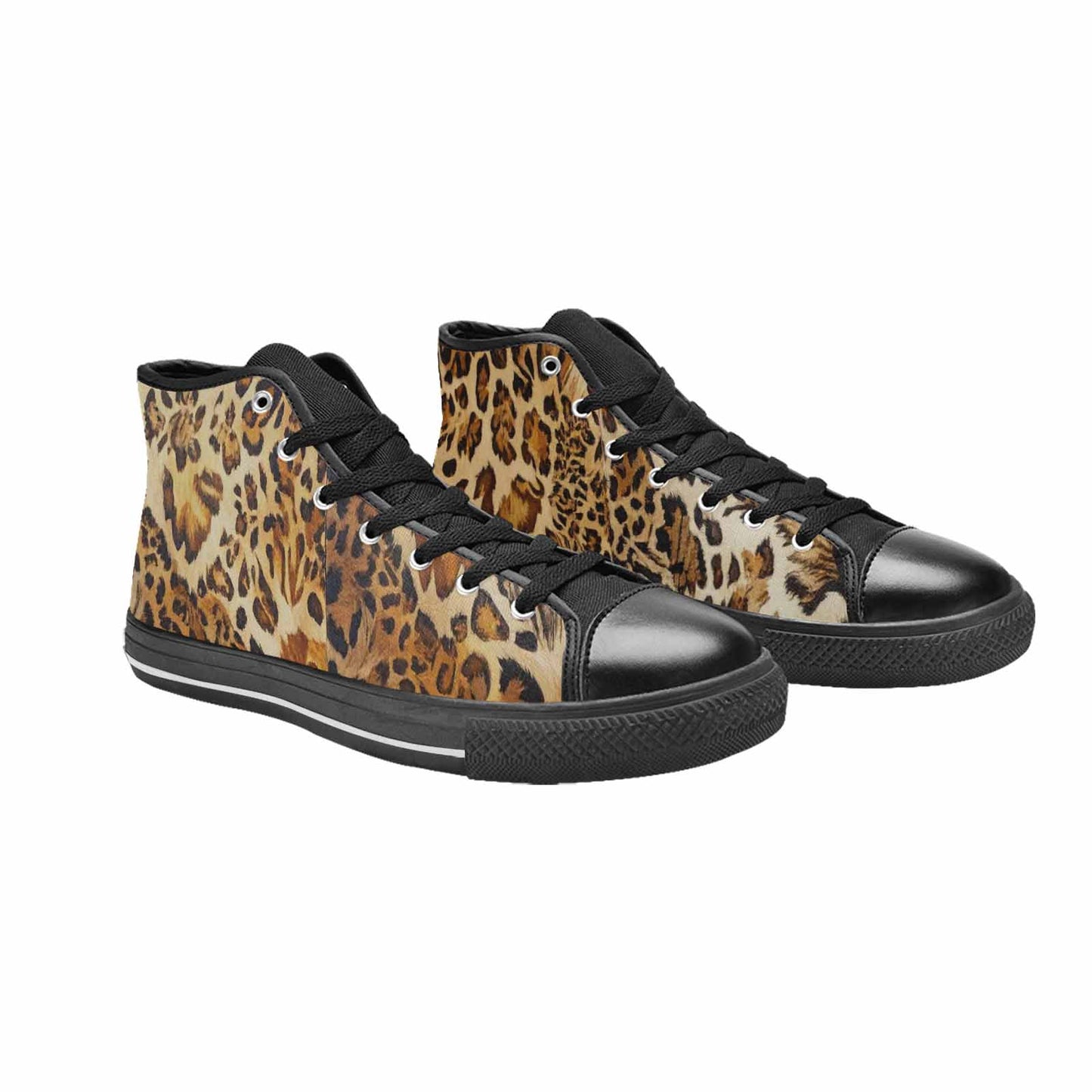 MEN'S Animal Print High Top Canvas Vivid Shoes