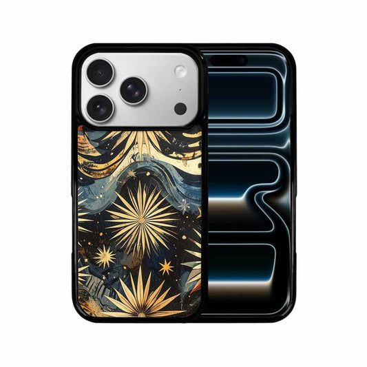 iPhone 17 Pro Case — Retro Zebra Print Star Animal Print, Custom Designed Case Cover