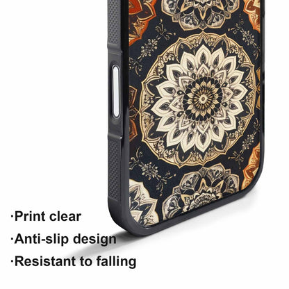 iPhone 17 Pro Case — Small Mandala Pattern Randomly Varying Floral, Custom Phone Case