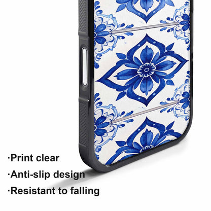 iPhone 17 Pro Max Case — Talavera Tile Floral Custom, Custom Printed Phone Case