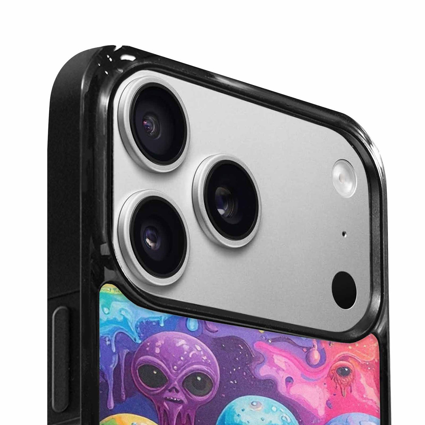 iPhone 17 Pro Max Case — Aliens Tie Dyemelting Aliens Tie Dye, Personalized Phone Case
