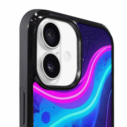 iPhone 17 Case — Neon Cartoon Retro Vintage, Custom Phone Case