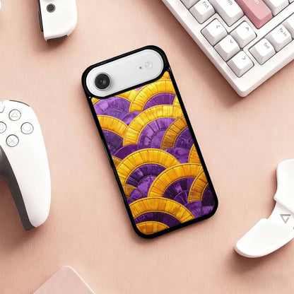 iPhone 17 Air Case — Vivid Camo Intersex Pride Camo, Custom Designed Case Cover
