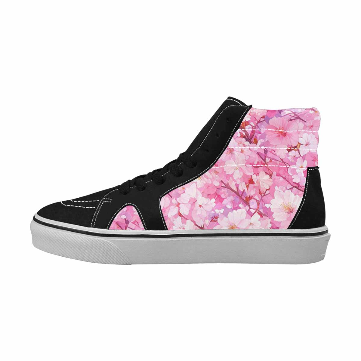 MEN'S Cherry Blossom Branch High Top Canvas Dreamcore Shoes