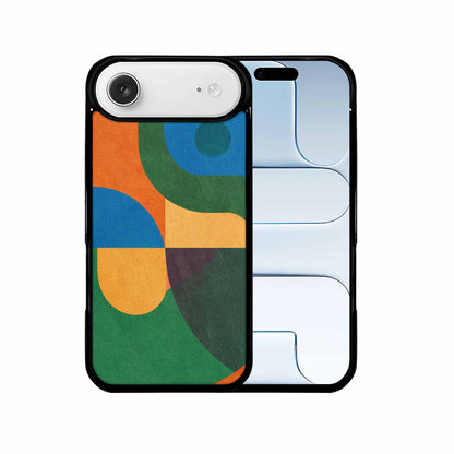 iPhone 17 Air Case — Memphis Art Pattern Retro Vintage, Custom Phone Case