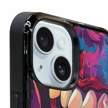iPhone 15 Plus Case — Vampire Fangs Bats Vampire Fangs And, Custom Printed Phone Case