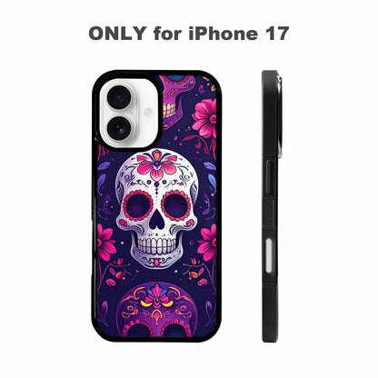 iPhone 17 Case — Skull Dark Art Gothic Print Gothic, Custom Designed Case Cover