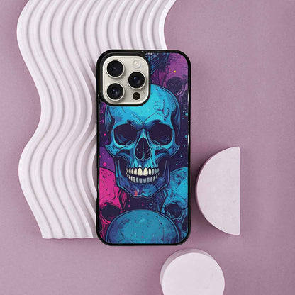 iPhone 16 Pro Max Case — Skulls Splatter Comic Custom, Personalized Phone Case