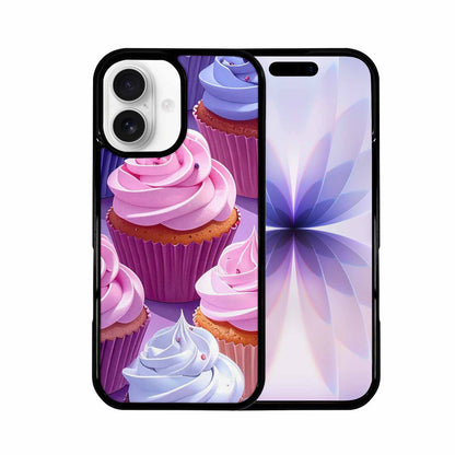 iPhone 17 Case — Chrome Retro Cupcake Retro Vintage, Custom Art Phone Cover