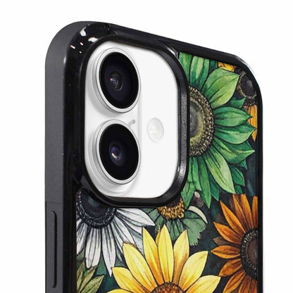 iPhone 17 Case — Small Sunflower Pattern, Randomly Floral, Custom Print Case Cover