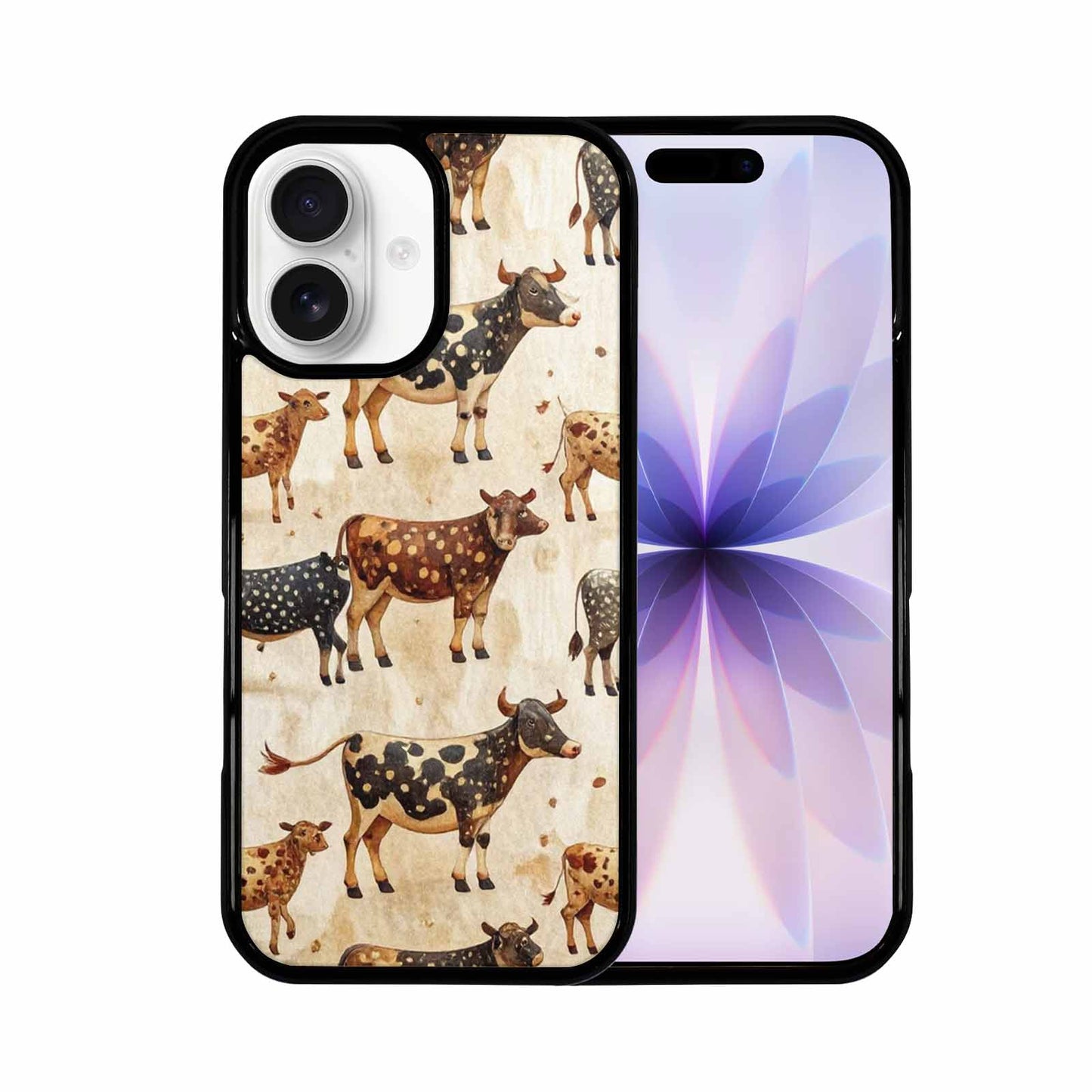 iPhone 17 Case — Small Cow Animal Print Animal Print, Custom Made Phone Cover