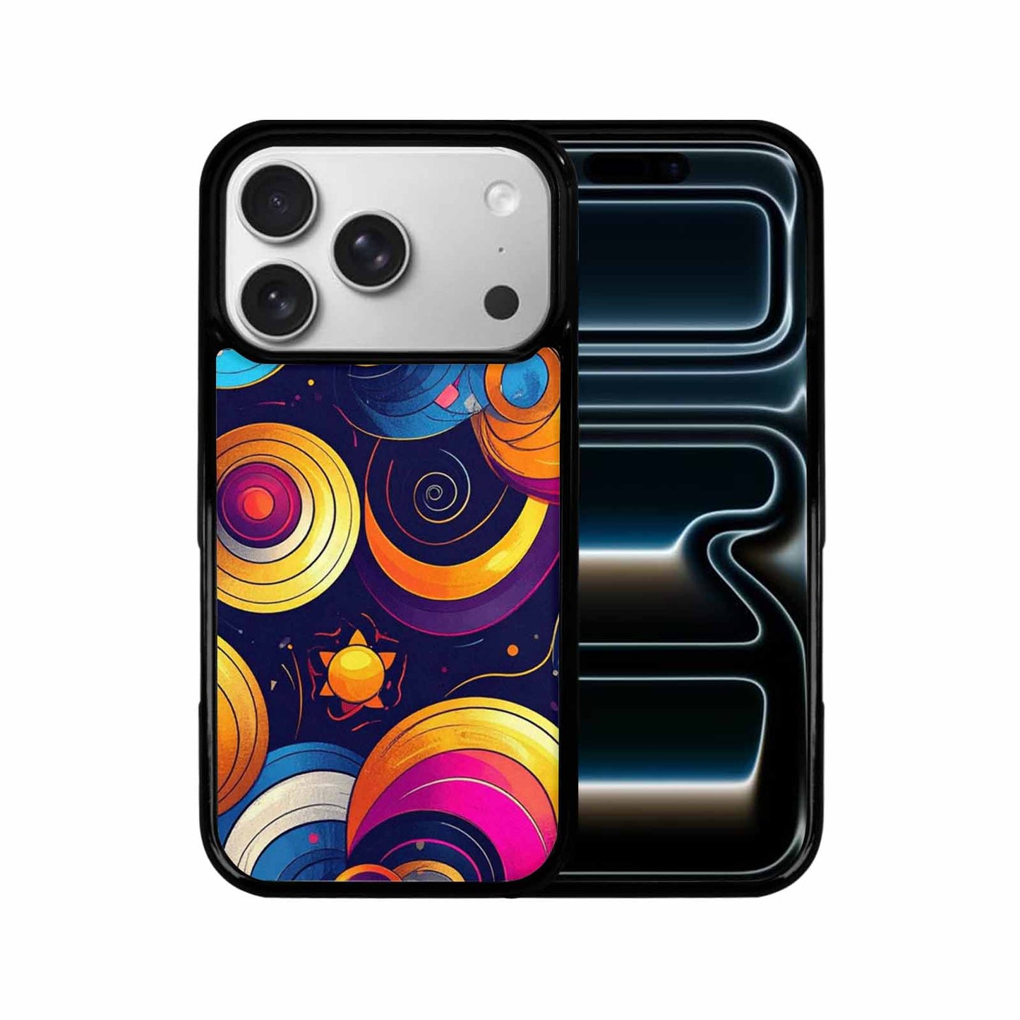 iPhone 17 Pro Case — Disco Cartoon Art Pattern Cartoon Cute, Personalized Phone Case