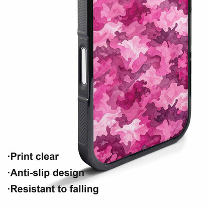 iPhone 17 Pro Max Case — Small Military Camouflage Blotch Camo, Personalized Phone Case