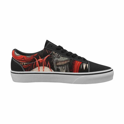 WOMEN'S Multi Lace-Up Canvas Surreal Custom Shoes