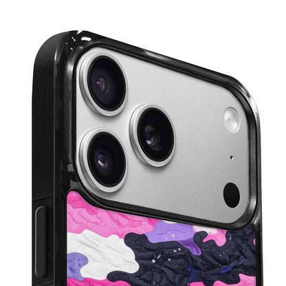 iPhone 17 Pro Case — Vivid Camo Genderfluid Pride Camo, Customized Protective Case