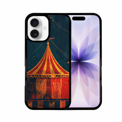 iPhone 17 Case — Vintage Circus Art Pattern Retro Vintage, Custom Designed Case Cover