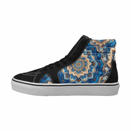 MEN'S Mandala High Top Canvas Grunge Sneakers