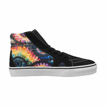 MEN'S Tie High Top Canvas Cottagecore Sneakers