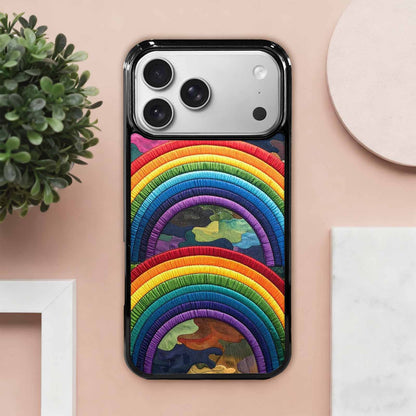 iPhone 17 Pro Max Case — Vivid Camo Rainbow Camo, Custom Phone Case