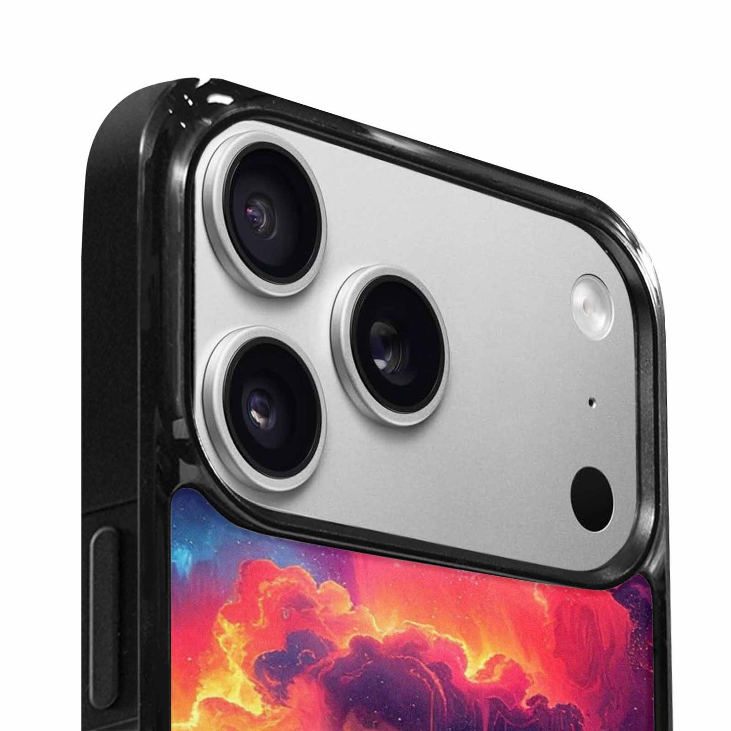 iPhone 17 Pro Max Case — Seamless Tileable Pattern Of Galaxy Space, Unique Phone Case Design