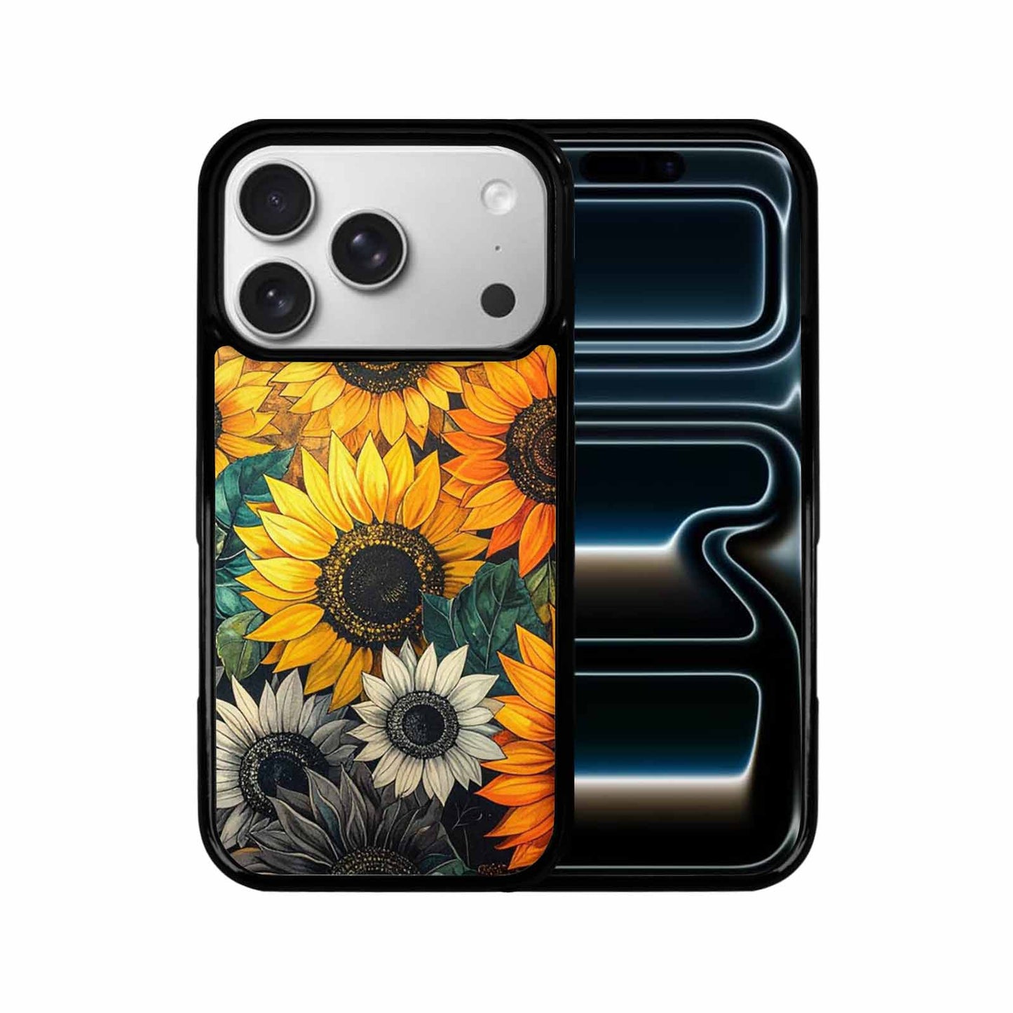 iPhone 17 Pro Case — Blend Melt Them Together Small Floral, Custom Designed Case Cover