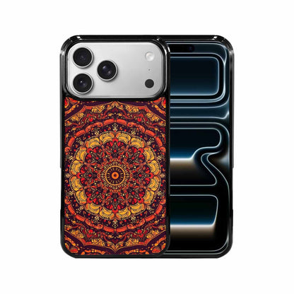 iPhone 17 Pro Max Case — Mandala Lions Original Art, Personalized Phone Case