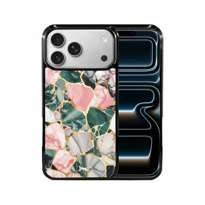 iPhone 17 Pro Max Case — Small Marble Stone Texture Original Art, Personalized Phone Case